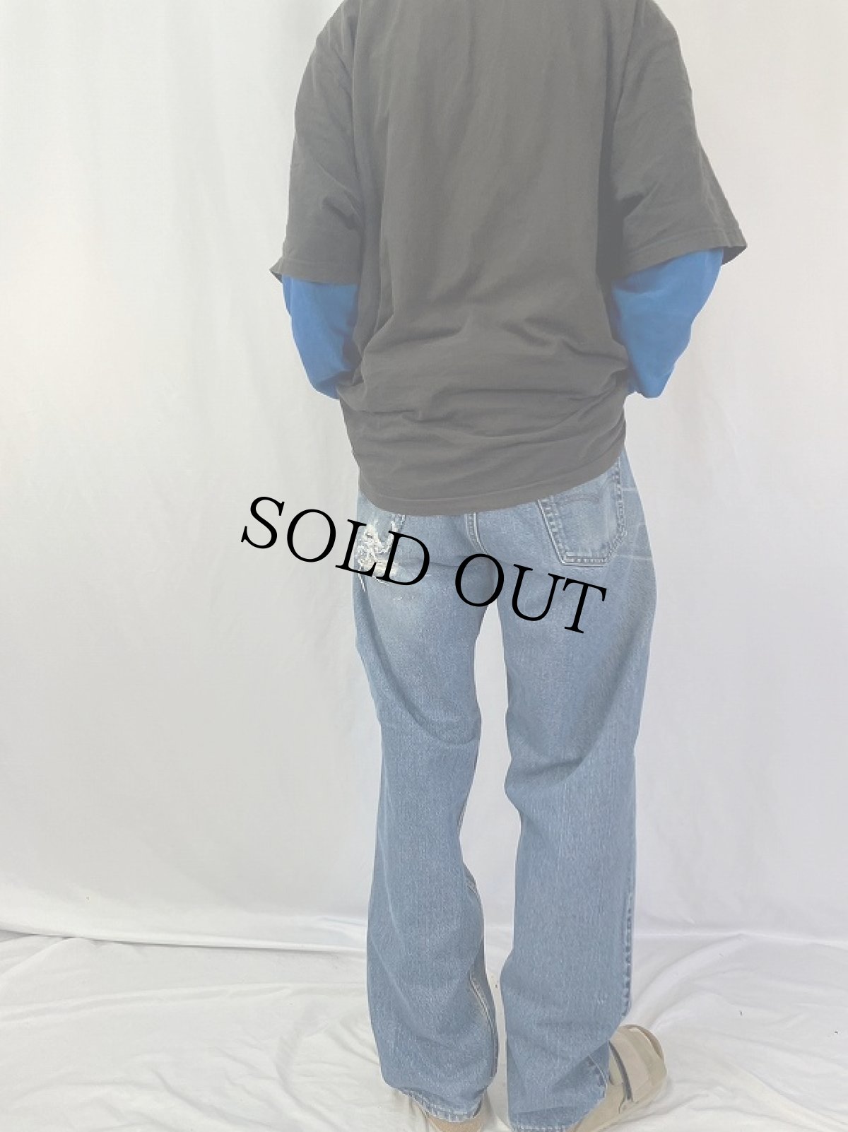 画像4: 90's Levi's SILVER TAB USA製 "BAGGY" デニムパンツ W35 (4)