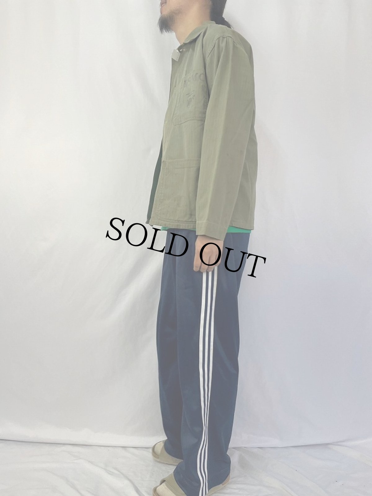 画像3: 40's USMC P-41 HBT ユーティリティジャケット (3)