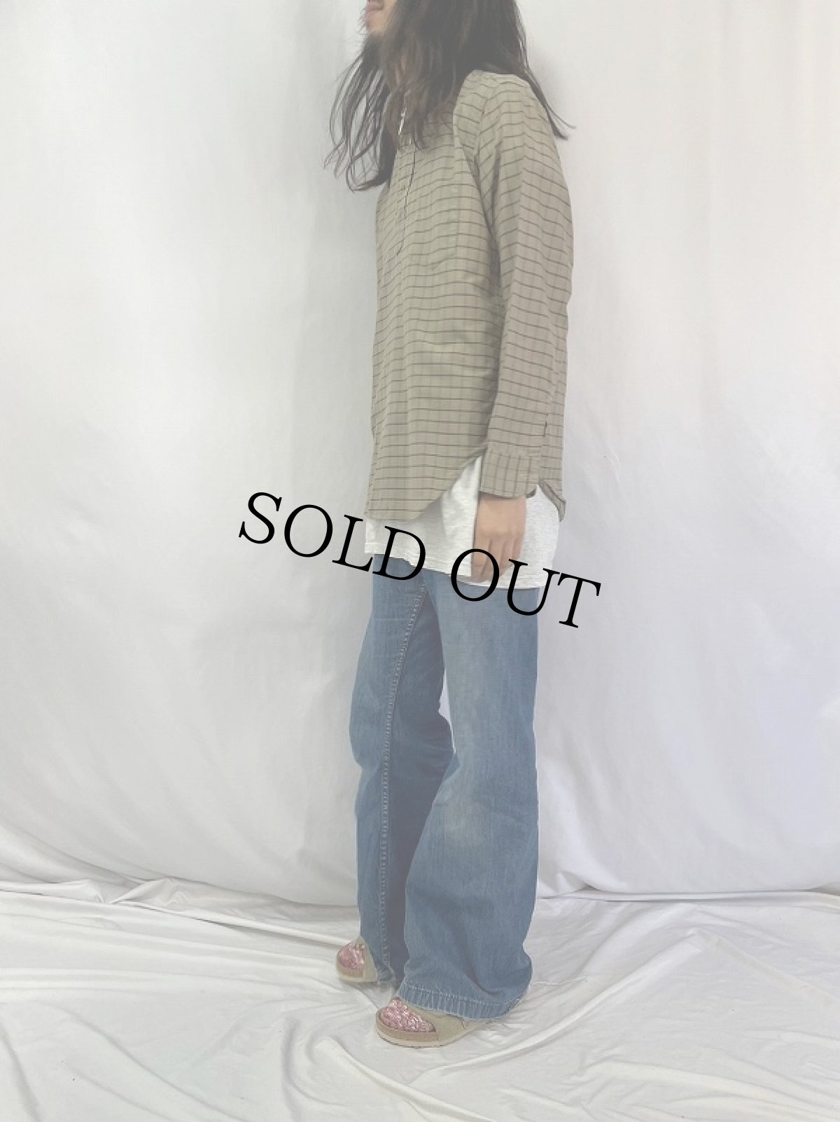 画像3: 60's McGREGOR "765" チェック柄 ボタンダウンプルオーバーシャツ (3)