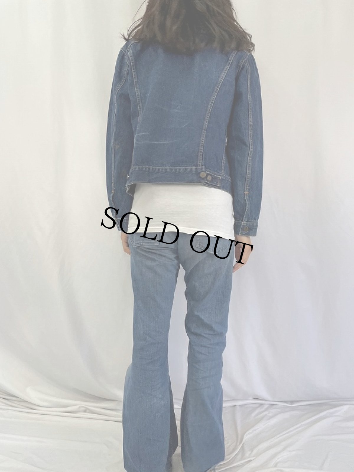 画像4: 60〜70's LEVI'S 70505 BIGE 最終モデル USA製 デニムジャケット (4)