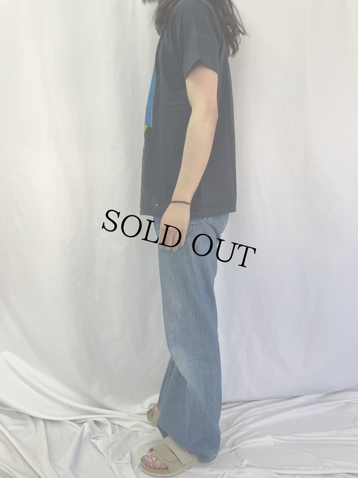 画像3: 80's Nexus USA製 キャラクタープリントTシャツ L (3)