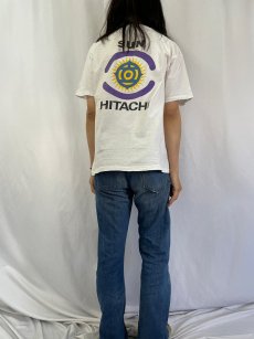 画像5: 90's HITACHI USA製 "SHARING THE VISION" 電機メーカー ロゴプリントTシャツ L (5)
