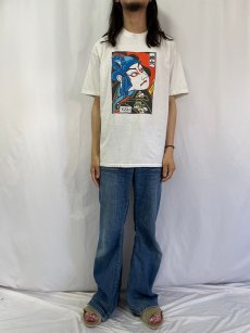 画像2: 90's USA製 "日本料理 きんたろう" 飲食店プリントTシャツ XL (2)