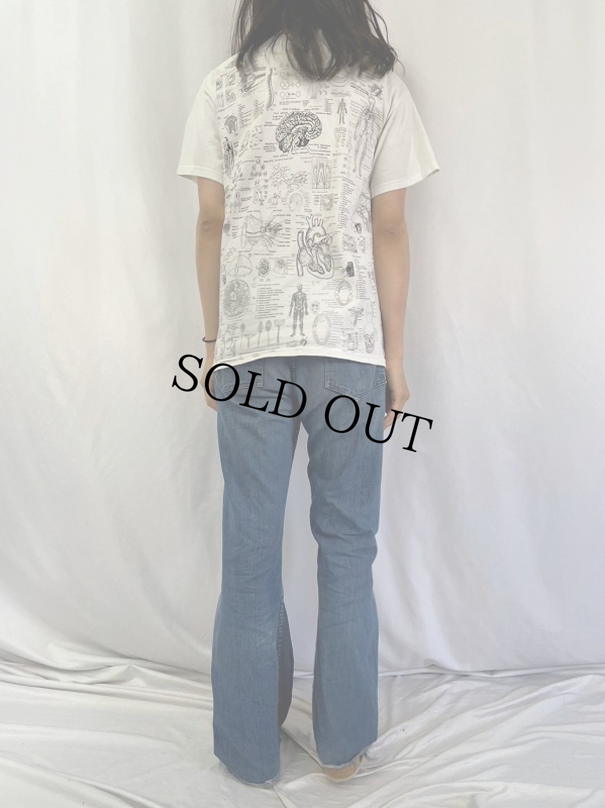 画像4: 2000's "BLINDEDO BY SCIENCE TEST ANSWER 大判プリントTシャツ M (4)