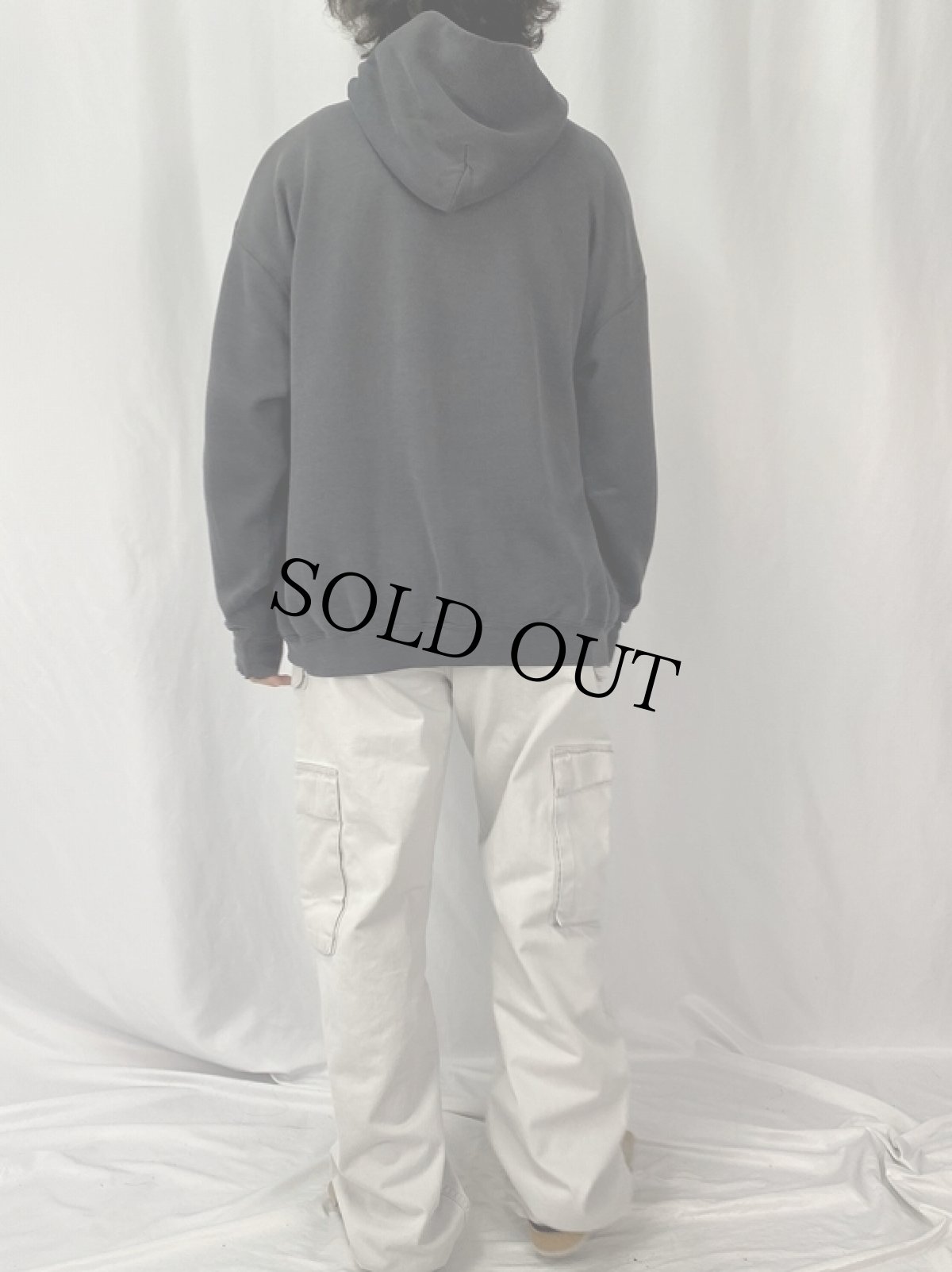 画像4: 90's Lee "BUILD SKATEBOARDING" プリントスウェットフーディー (4)