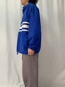 画像3: 90's GAP ボーダー柄 ナイロンプルオーバージャケット L (3)