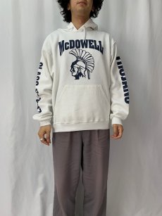 画像2: "McDOWELL" プリントスウェットフーディー L (2)