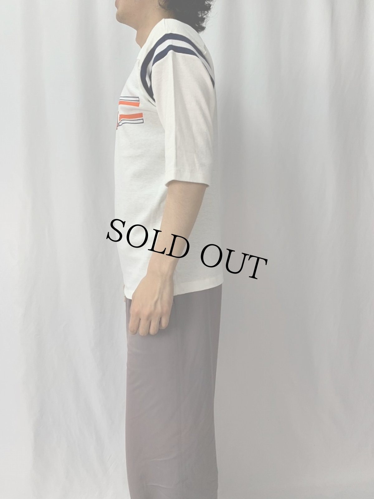 画像3: 70〜80's ARTEX USA製 "UNIVERSITY VIRGINIA" フットボールTシャツ M (3)