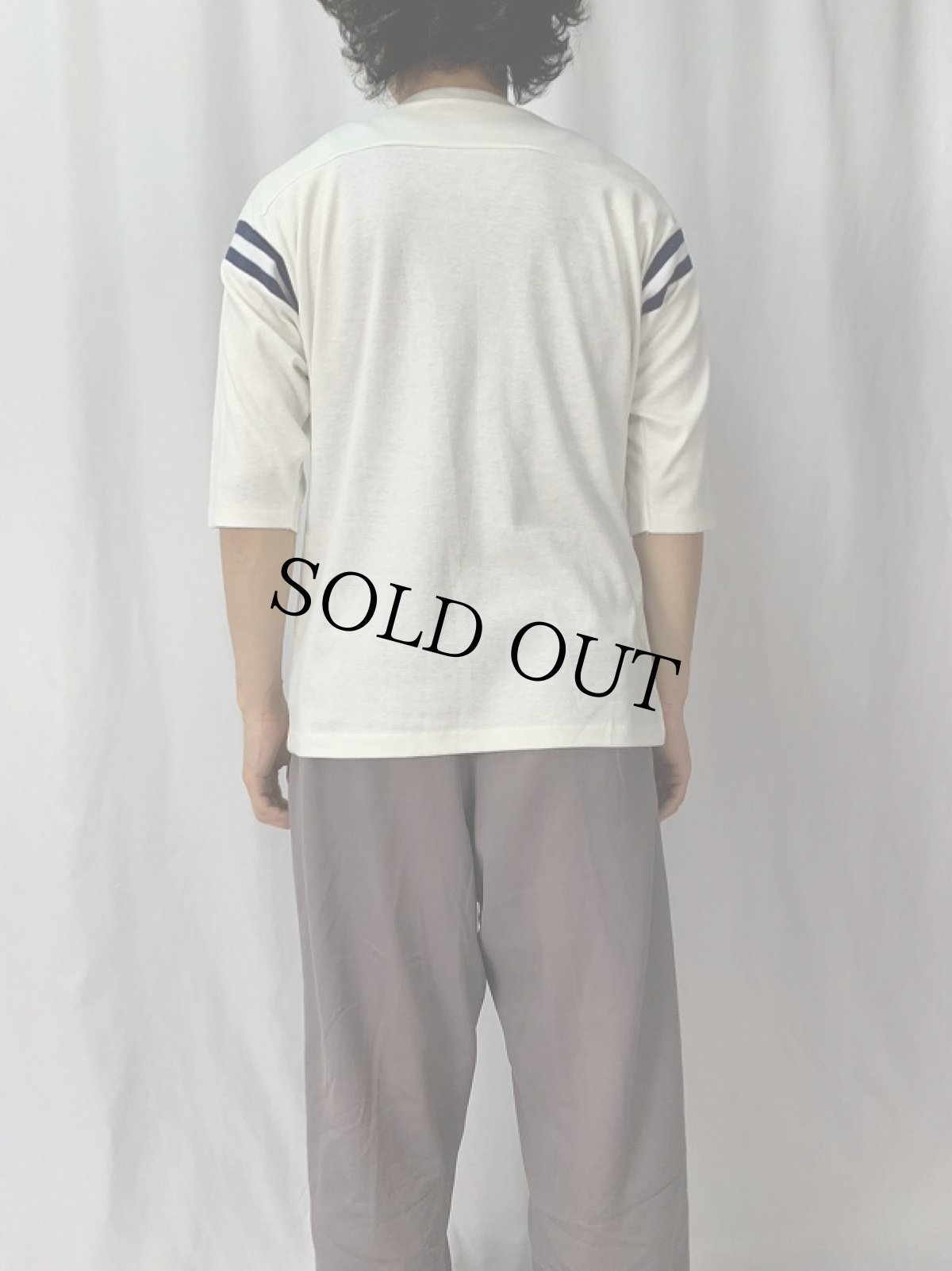 画像4: 70〜80's ARTEX USA製 "UNIVERSITY VIRGINIA" フットボールTシャツ M (4)