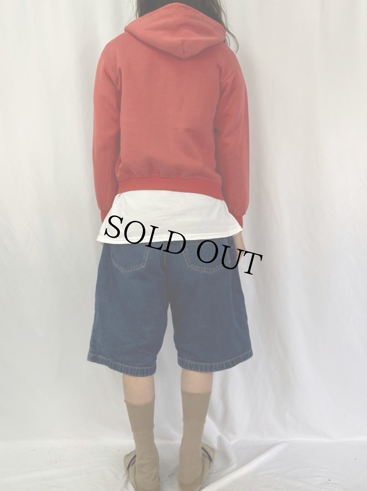 画像4: 60's KODEL セパポケ 無地 スウェットジップパーカー (4)