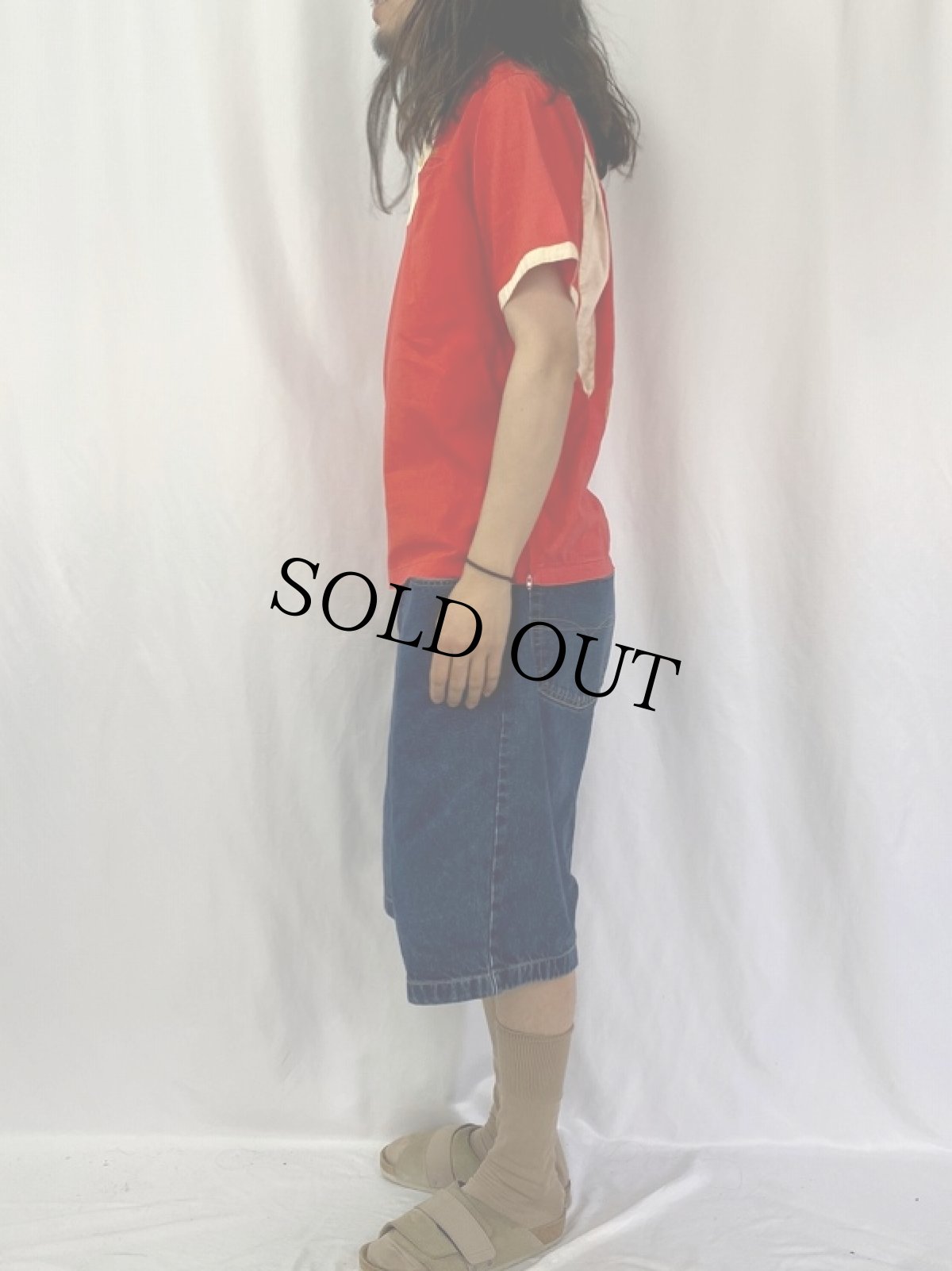 画像3: 60〜70's "U.S.MARINES CHINHAEKOREA" プルオーバー 刺繍スーベニアシャツ (3)