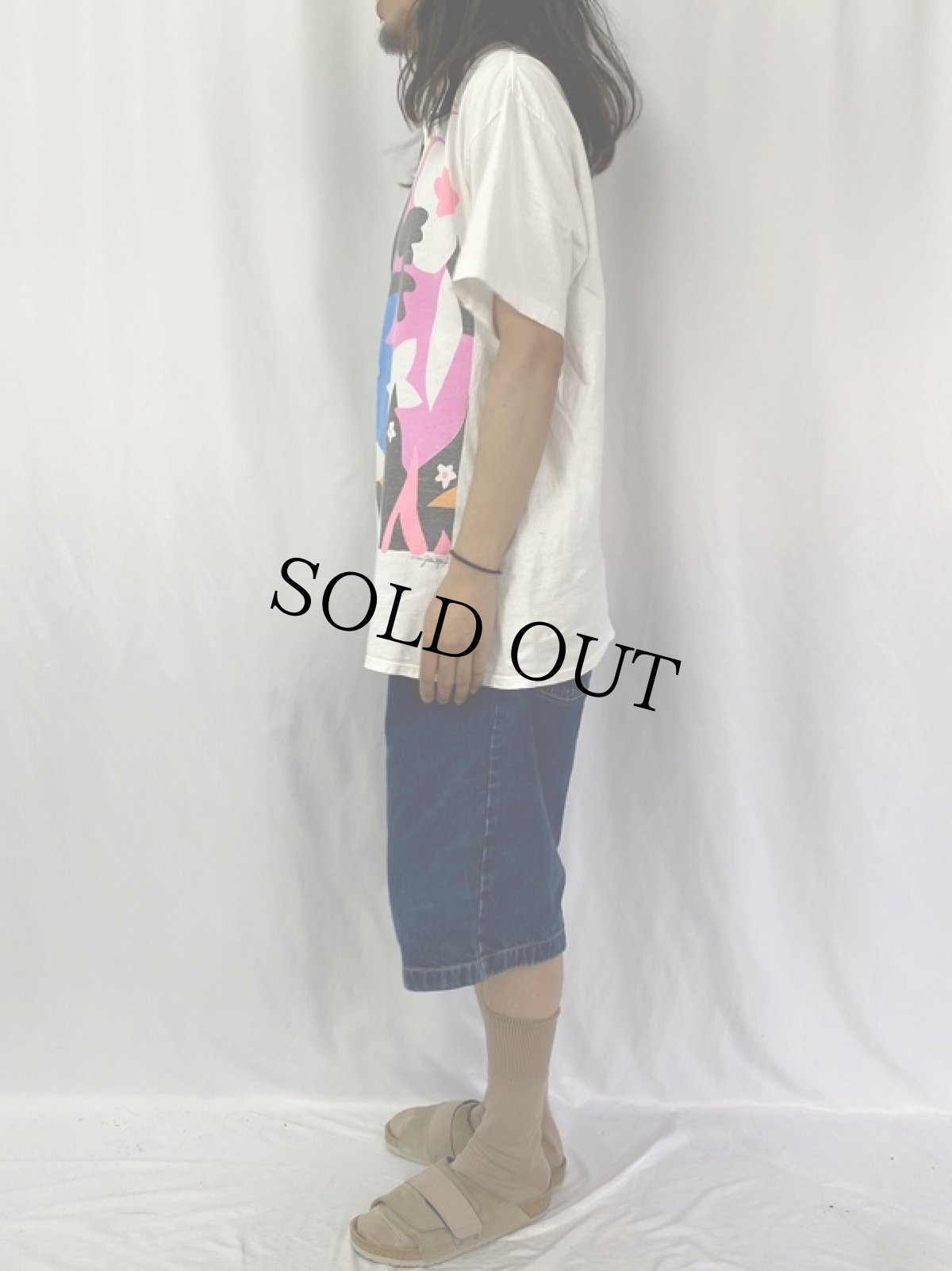 画像3: 90's Gilda Marx アートプリントTシャツ (3)