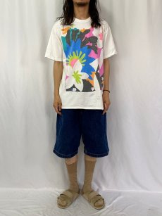 画像2: 90's Gilda Marx アートプリントTシャツ (2)