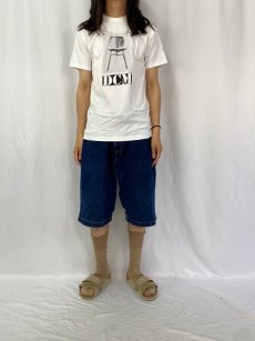 画像2: 90's Eames office "DCM" インテリア企業プリントTシャツ WHITE DEADSTOCK S (2)