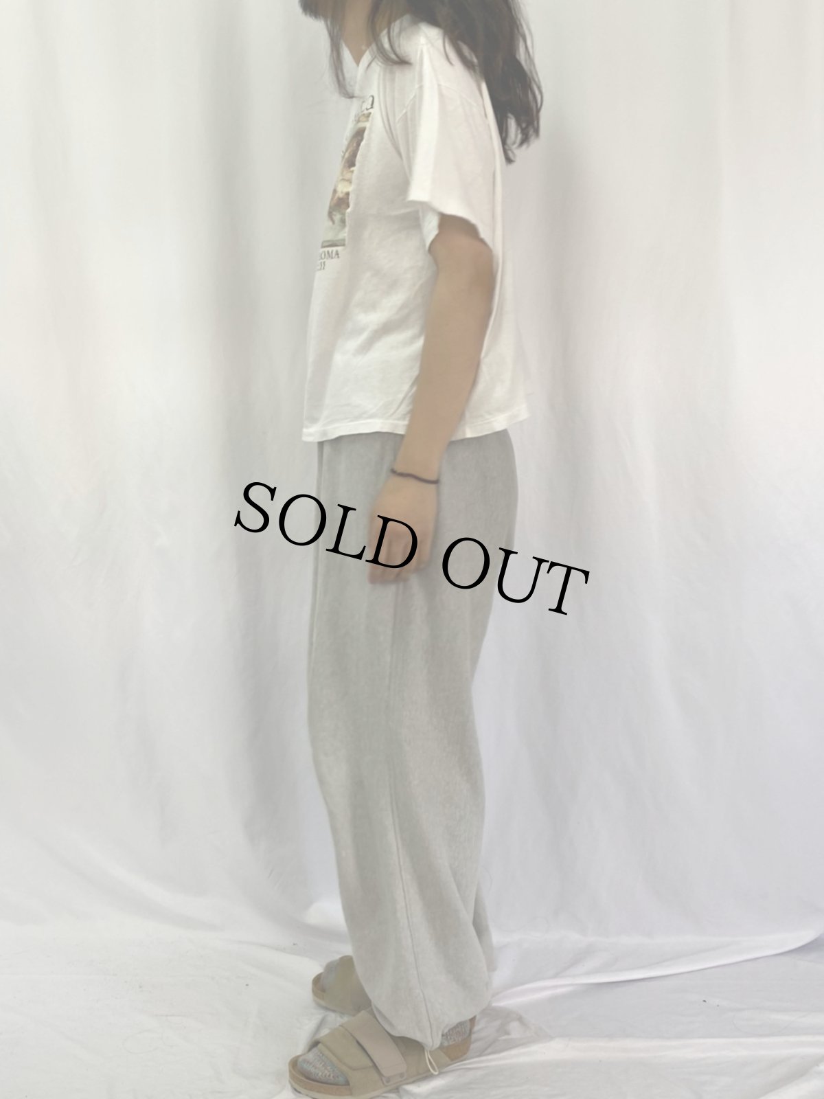 画像3: 90's〜 Michelangelo アダムの創造 アートプリントTシャツ (3)