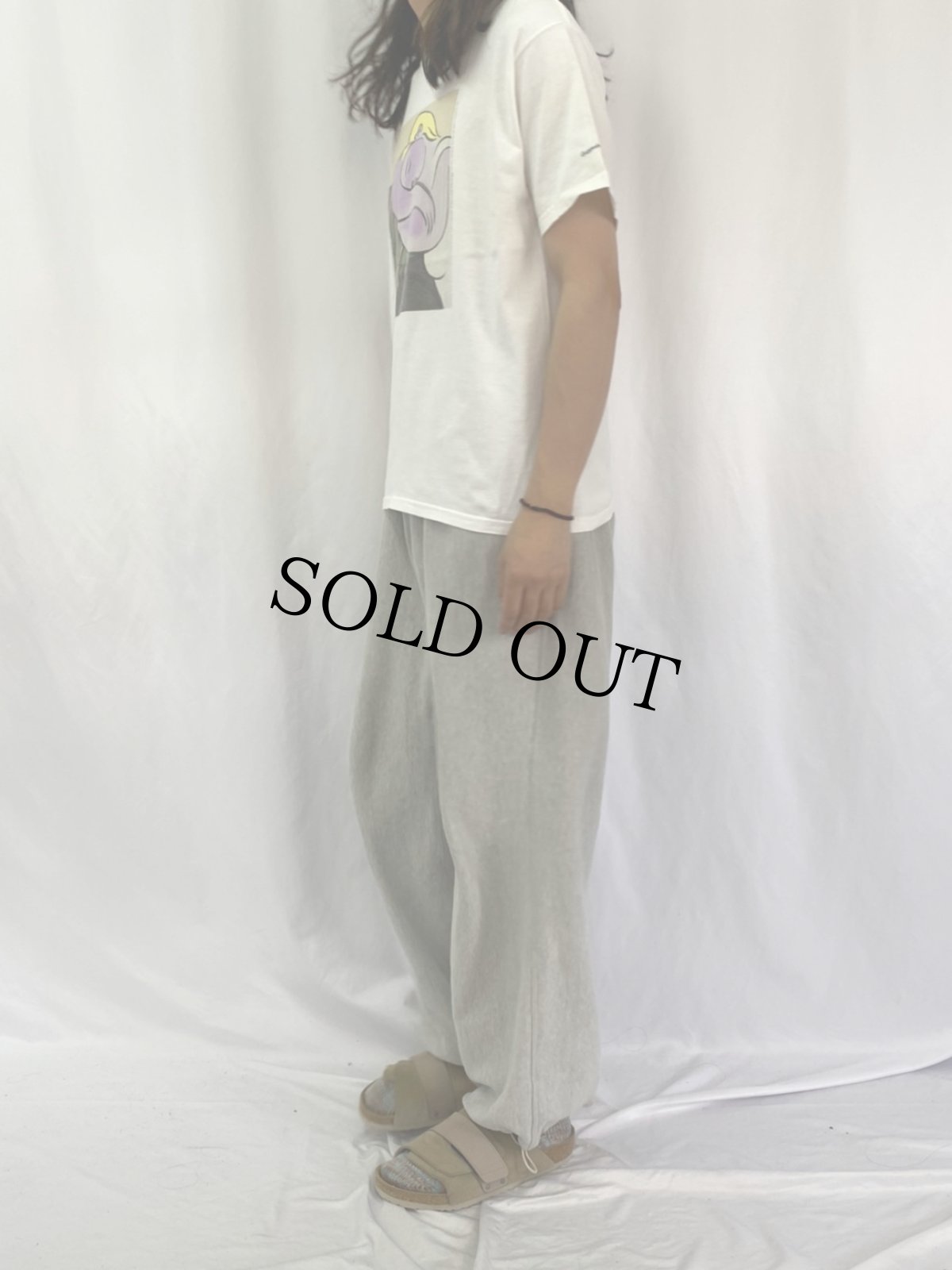 画像3: 2000's Pablo Picasso USA製 "Woman with yellow hair" 美術館 アートプリントTシャツ M (3)