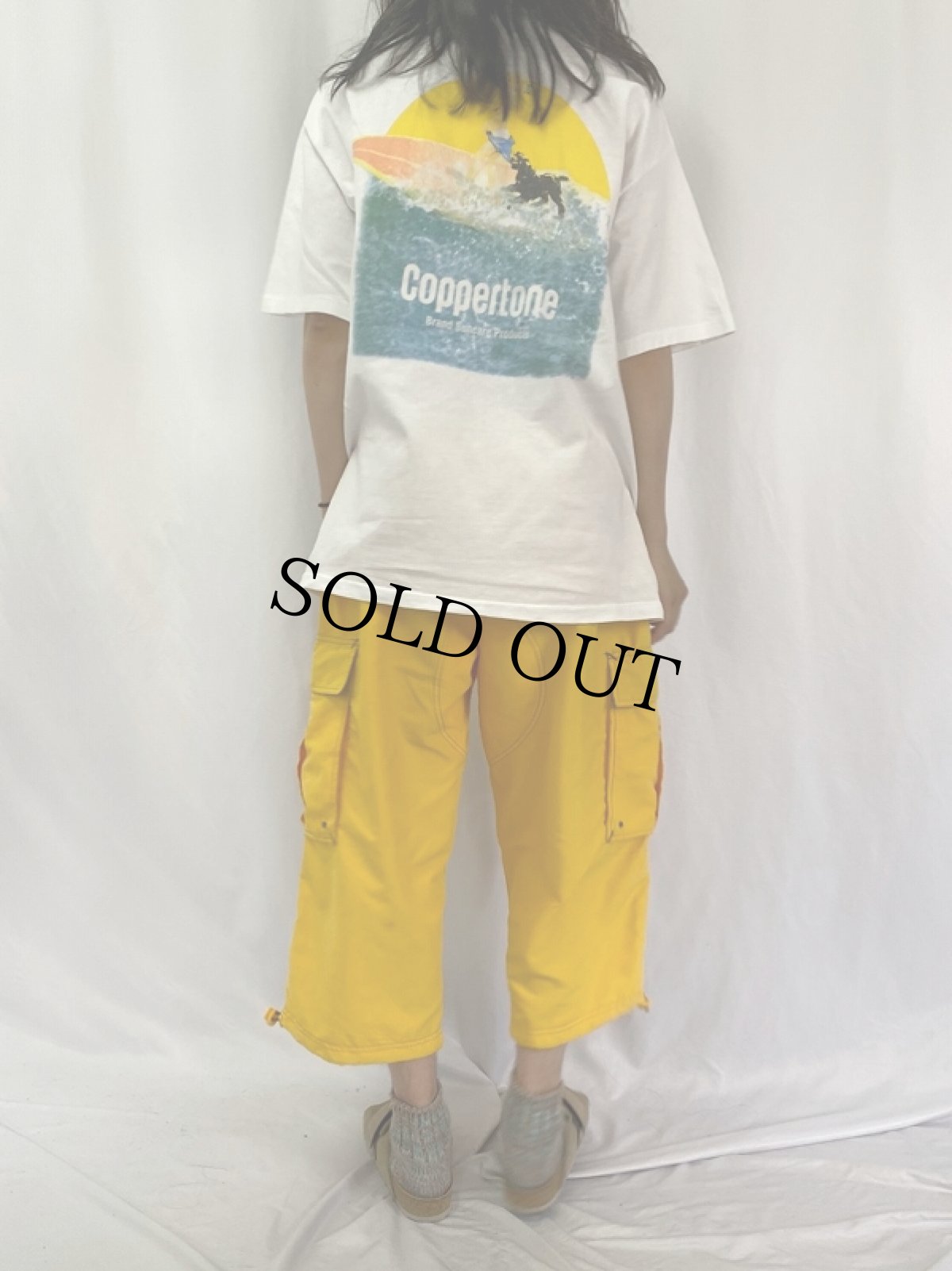 画像5: 90's Coppertone USA製 日焼け止めメーカー キャラクターTシャツ XL (5)