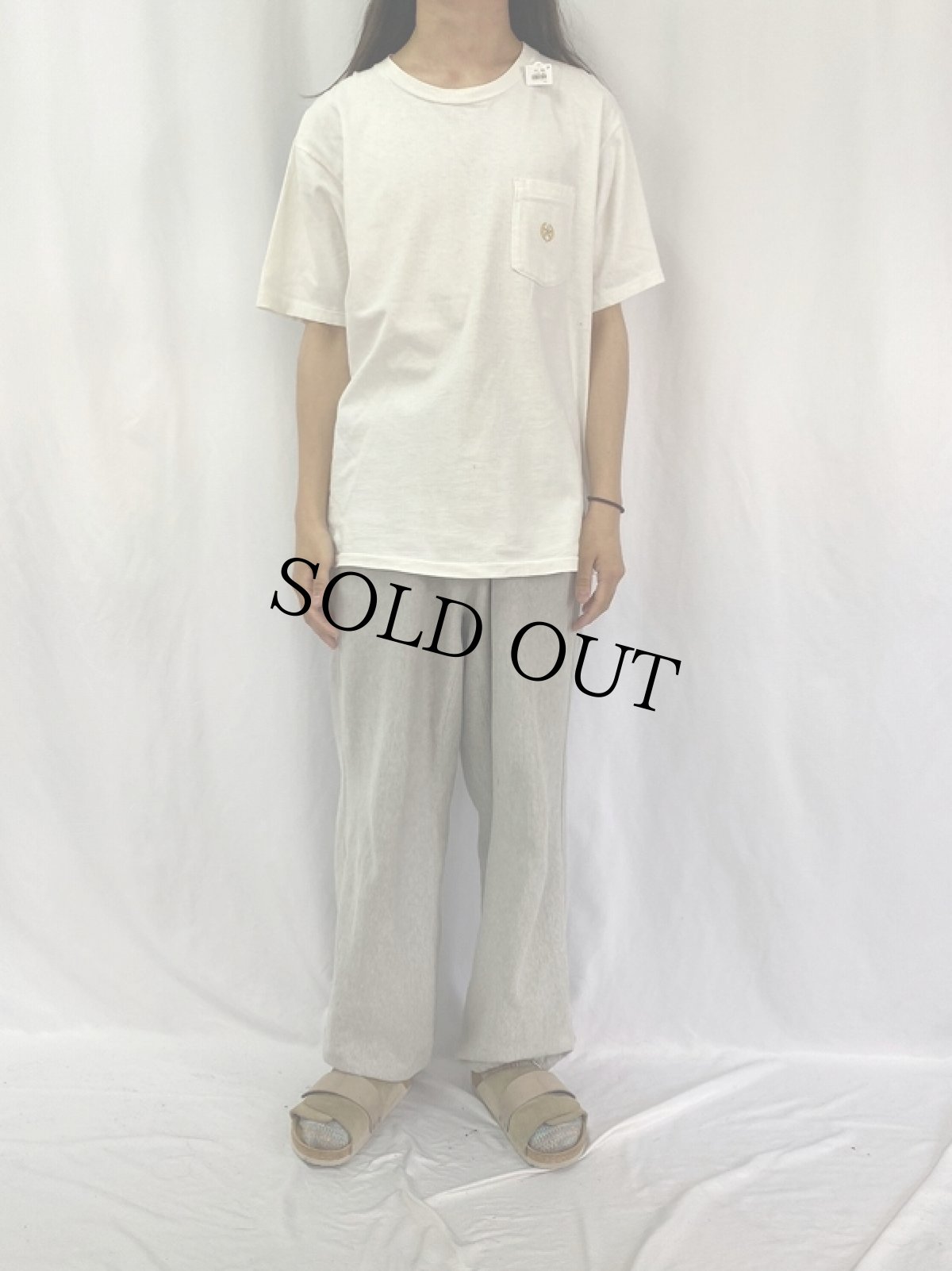 画像3: 90's BANANA REPUBLIC "TRAVEL&SAFARI CLOTHING" ヒョウプリント ポケットTシャツ (3)