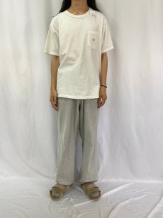 画像3: 90's BANANA REPUBLIC "TRAVEL&SAFARI CLOTHING" ヒョウプリント ポケットTシャツ (3)