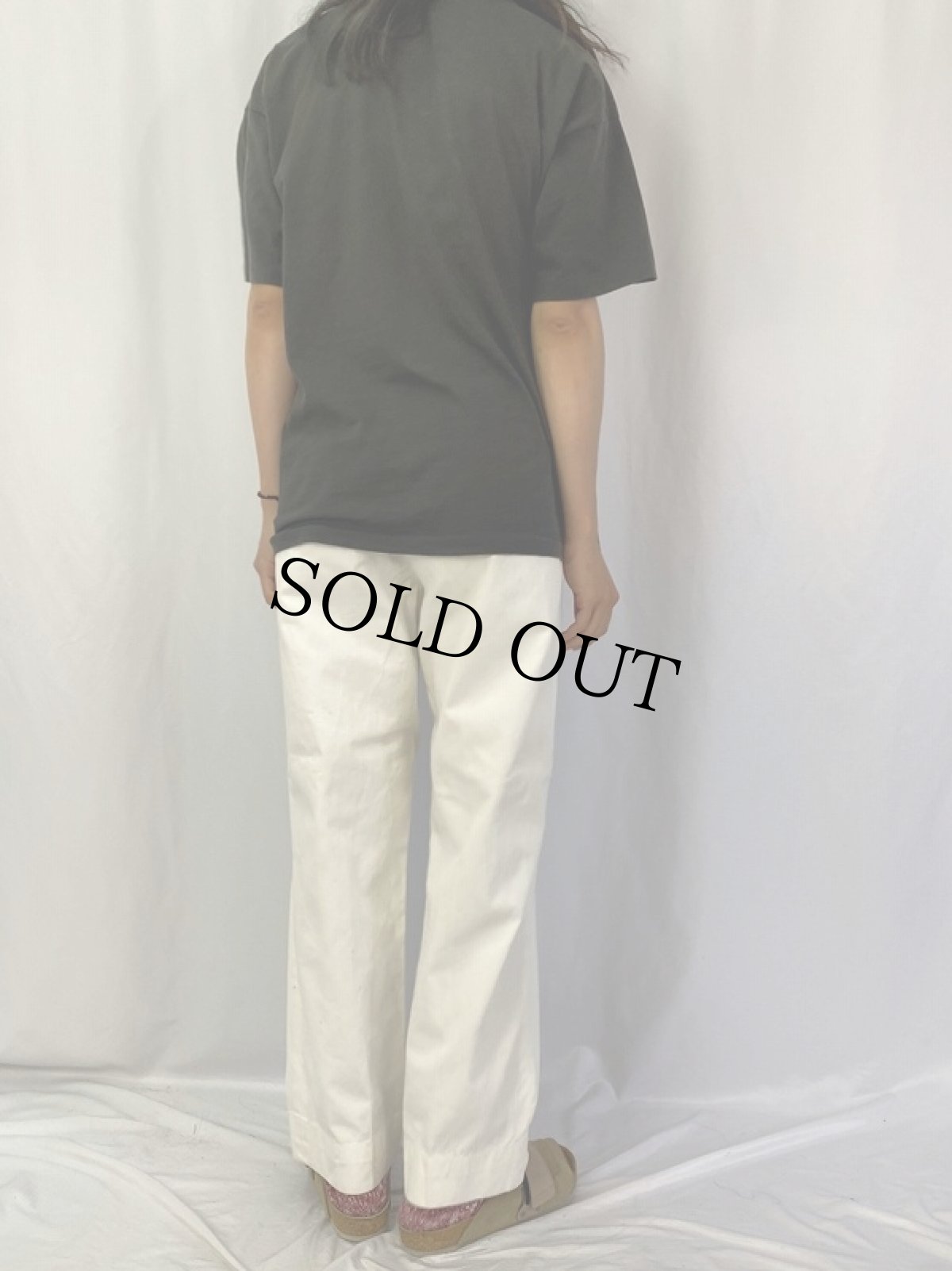 画像4: 40's コットンワークパンツ W31 (4)