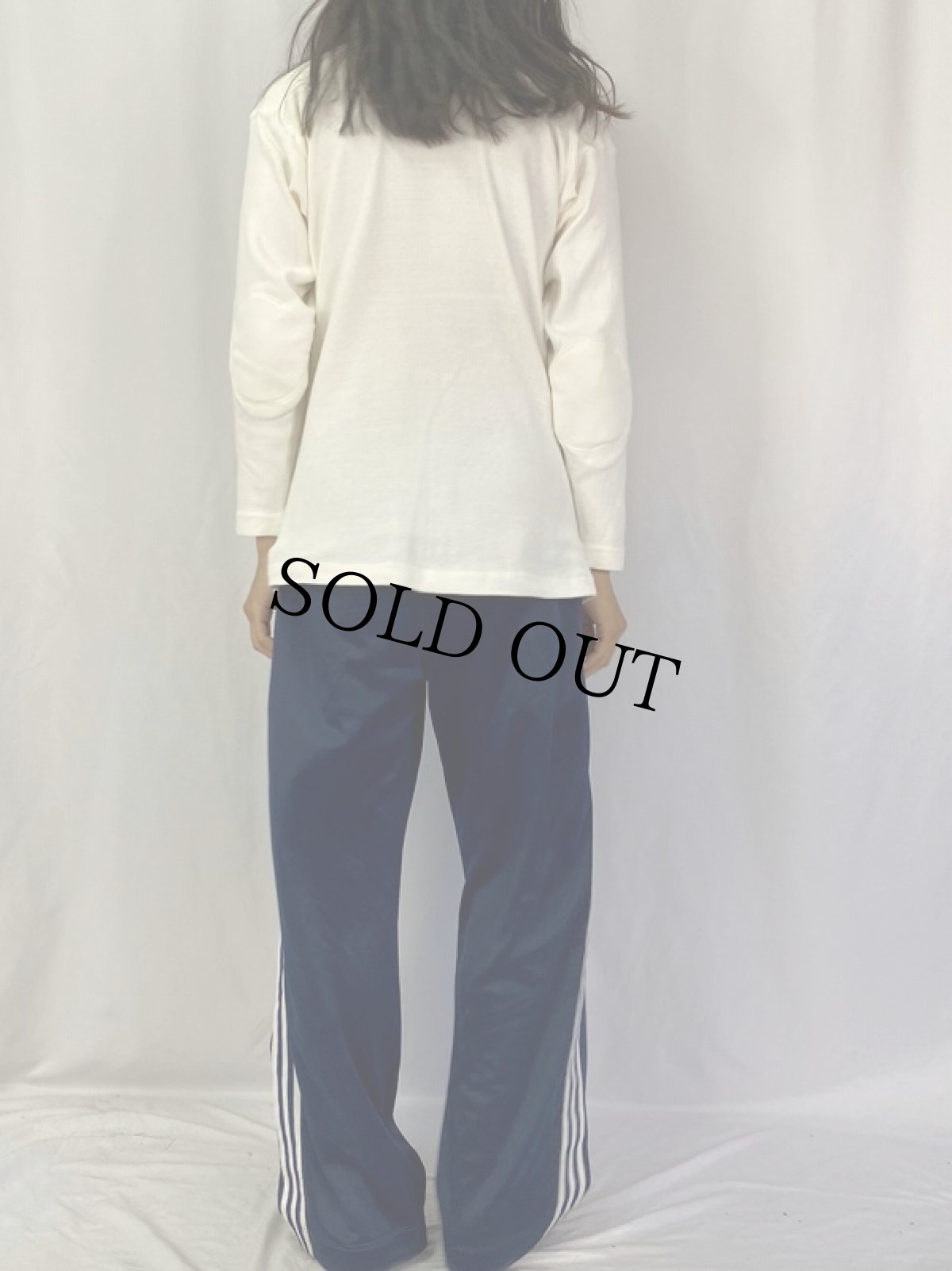 画像4: 50's〜 "ARCHBISHOP WILLIAM H.S." 染み込みプリント フットボールTシャツ (4)