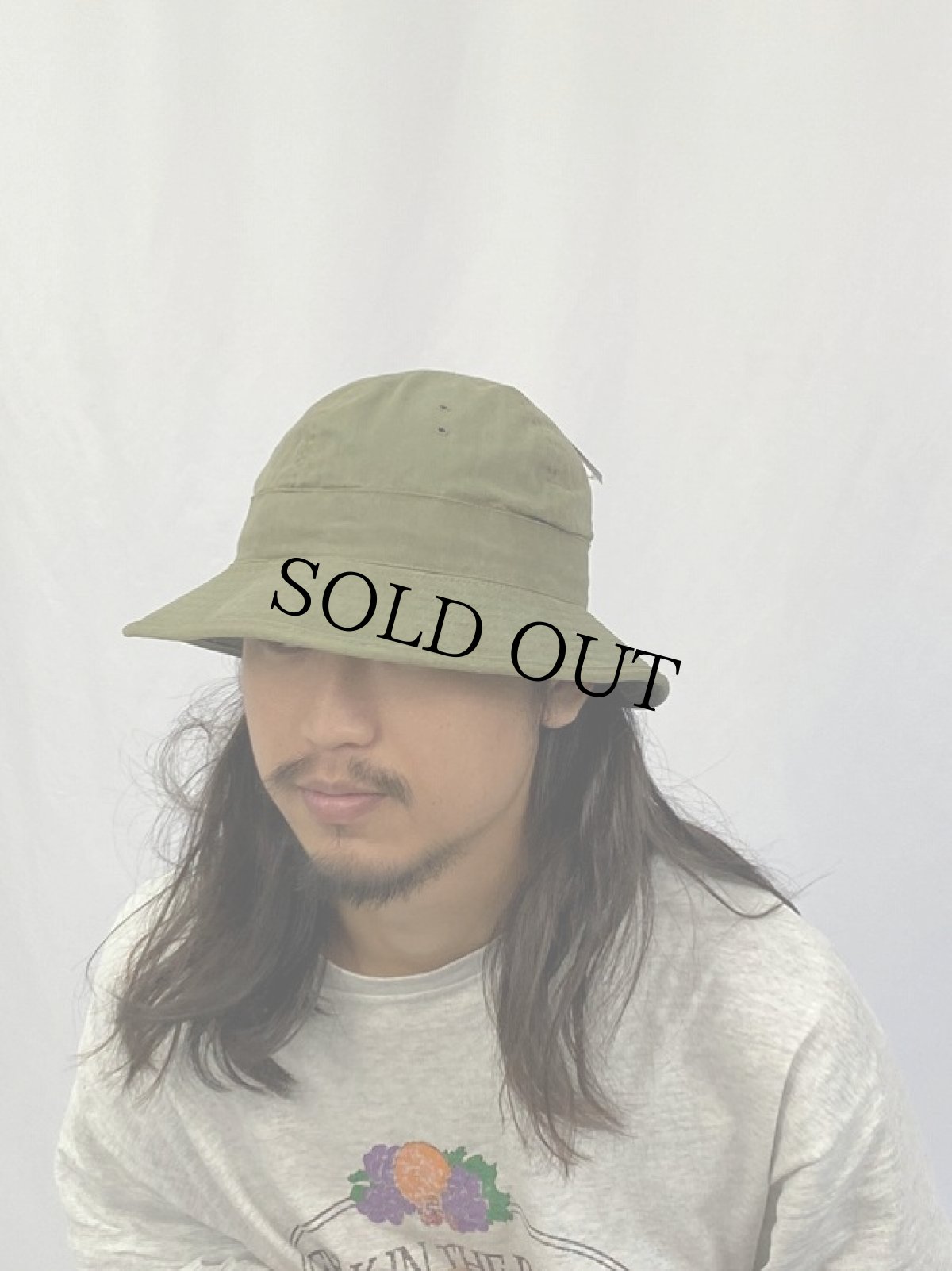 画像2: 40's WWII U.S.ARMY HBTハット (2)