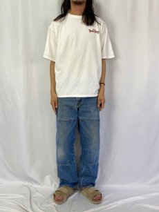 画像2: 90's BAD BOY CLUB USA製 ロゴプリントTシャツ XL (2)