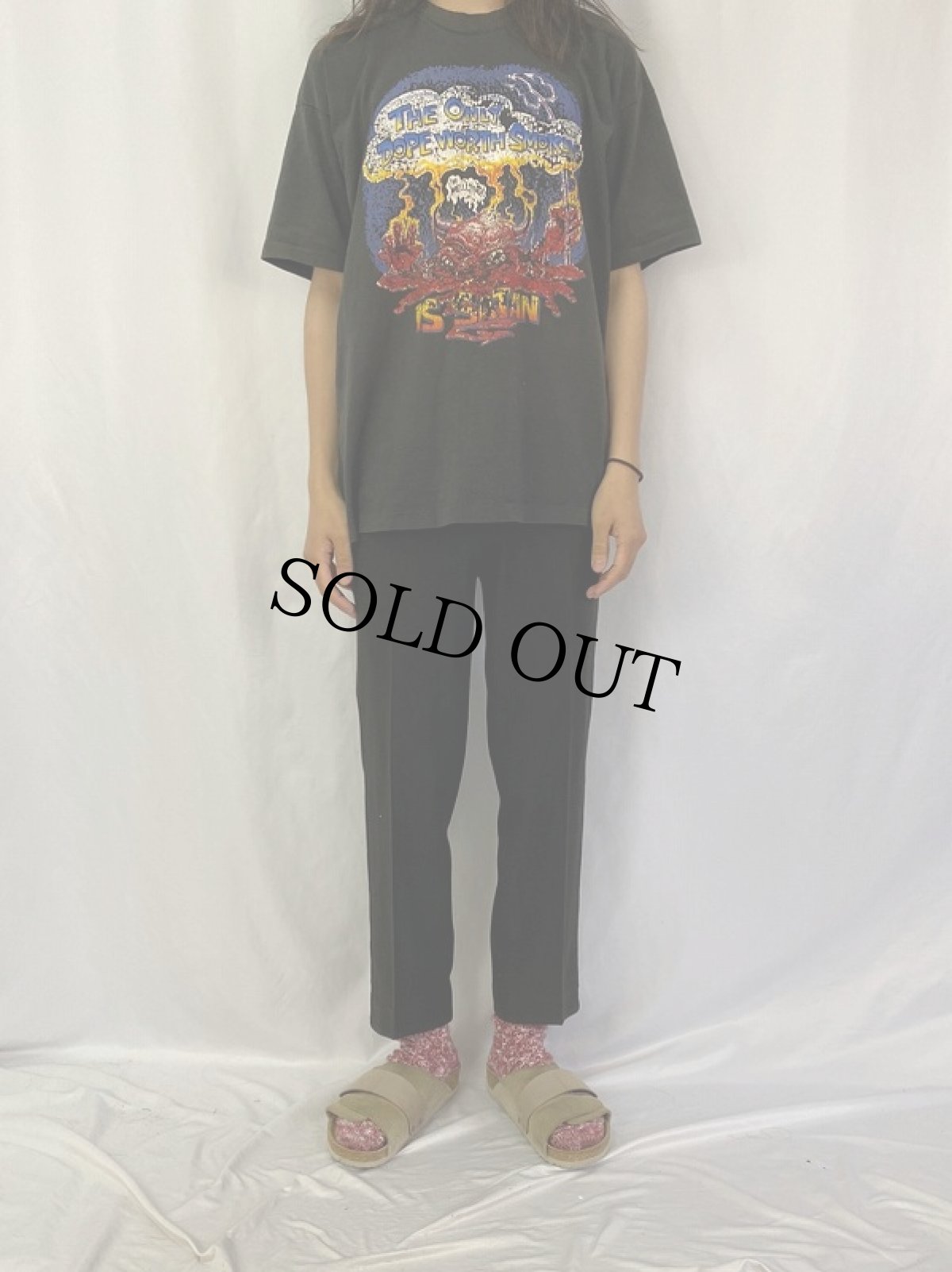 画像2: 1910's THE SNYDER-TRANCHANT CO. サスペンダー付き サーヴァントパンツ W29 (2)