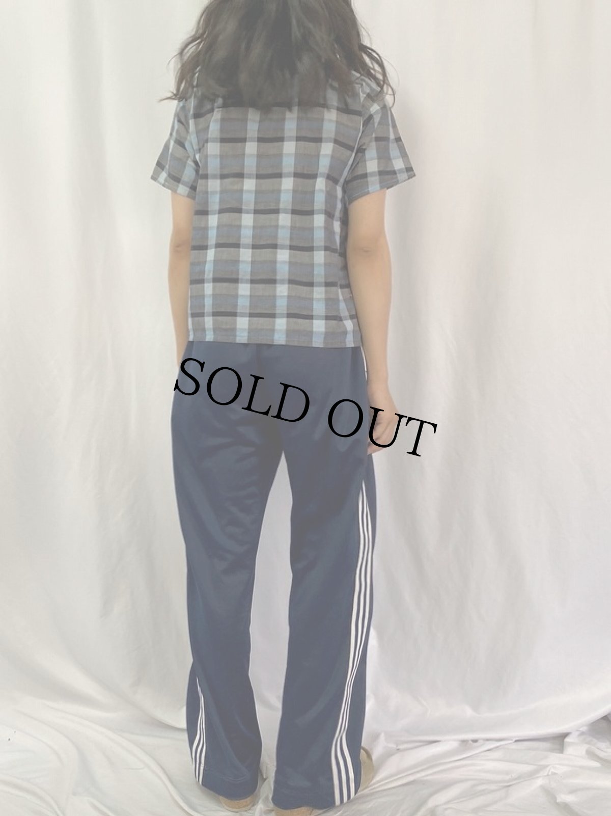 画像3: 50〜60's Guymont チェック柄 コットンシャツ (3)