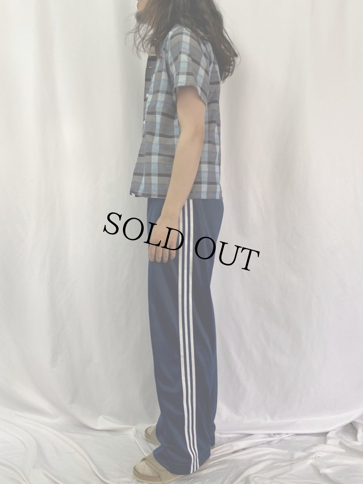 画像4: 50〜60's Guymont チェック柄 コットンシャツ (4)