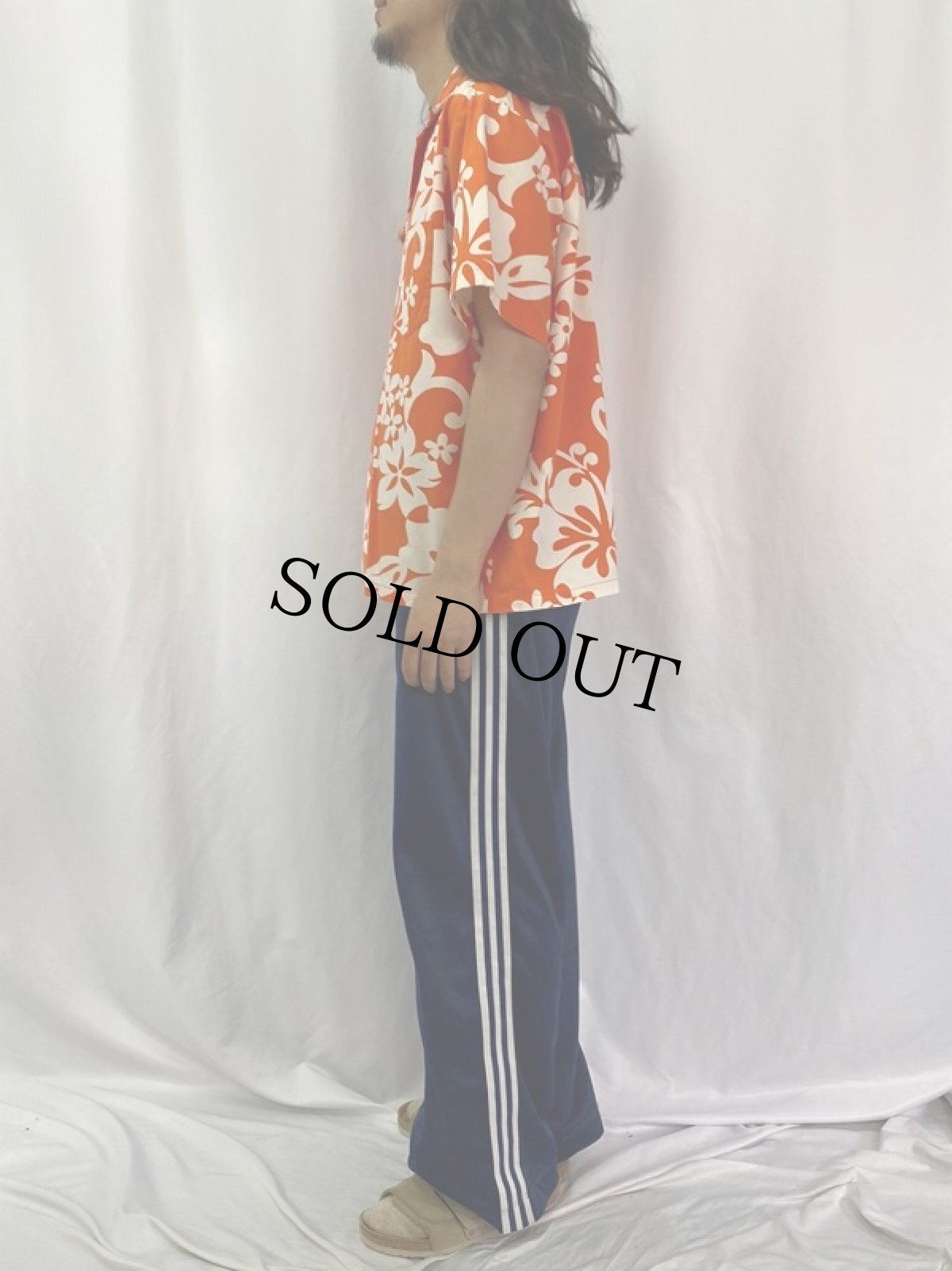 画像3: 60〜70's Prince Kalakaua 花柄 コットンアロハシャツ (3)