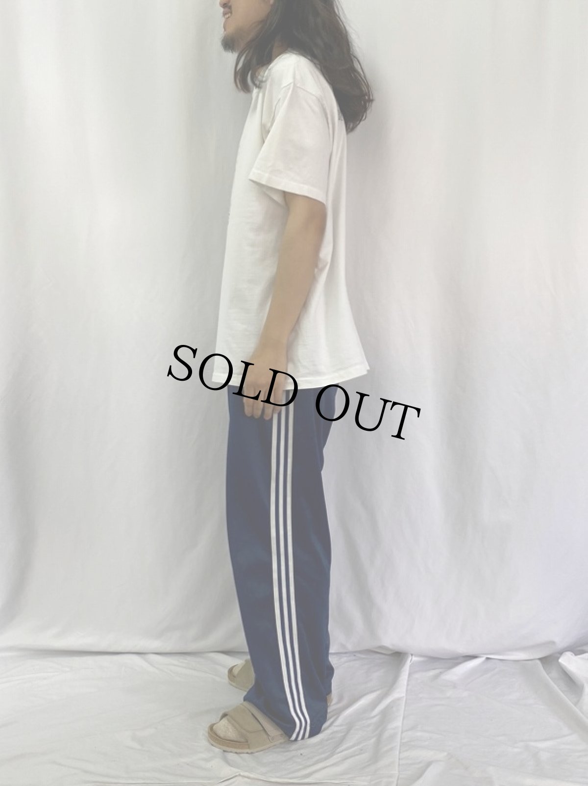 画像3: 90's SYNTHES USA製 "BORN'R'US" スカルプリントTシャツ XL (3)