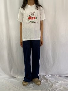 画像2: 90's MACK TRUCK USA製 自動車メーカープリントTシャツ XL (2)