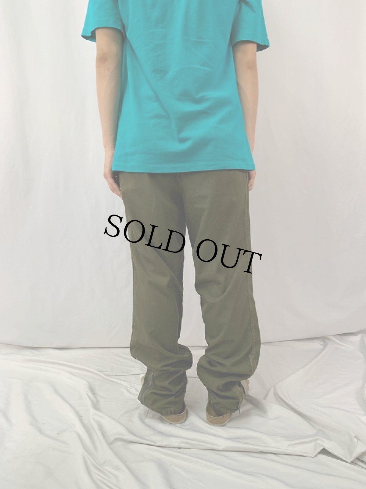 画像4: 70〜80's イタリア軍 パラシュートパンツ W34 (4)