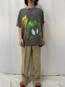 画像2: 90's Looney Tunes マービン・ザ・マーシャン USA製 キャラクタープリントTシャツ XL (2)