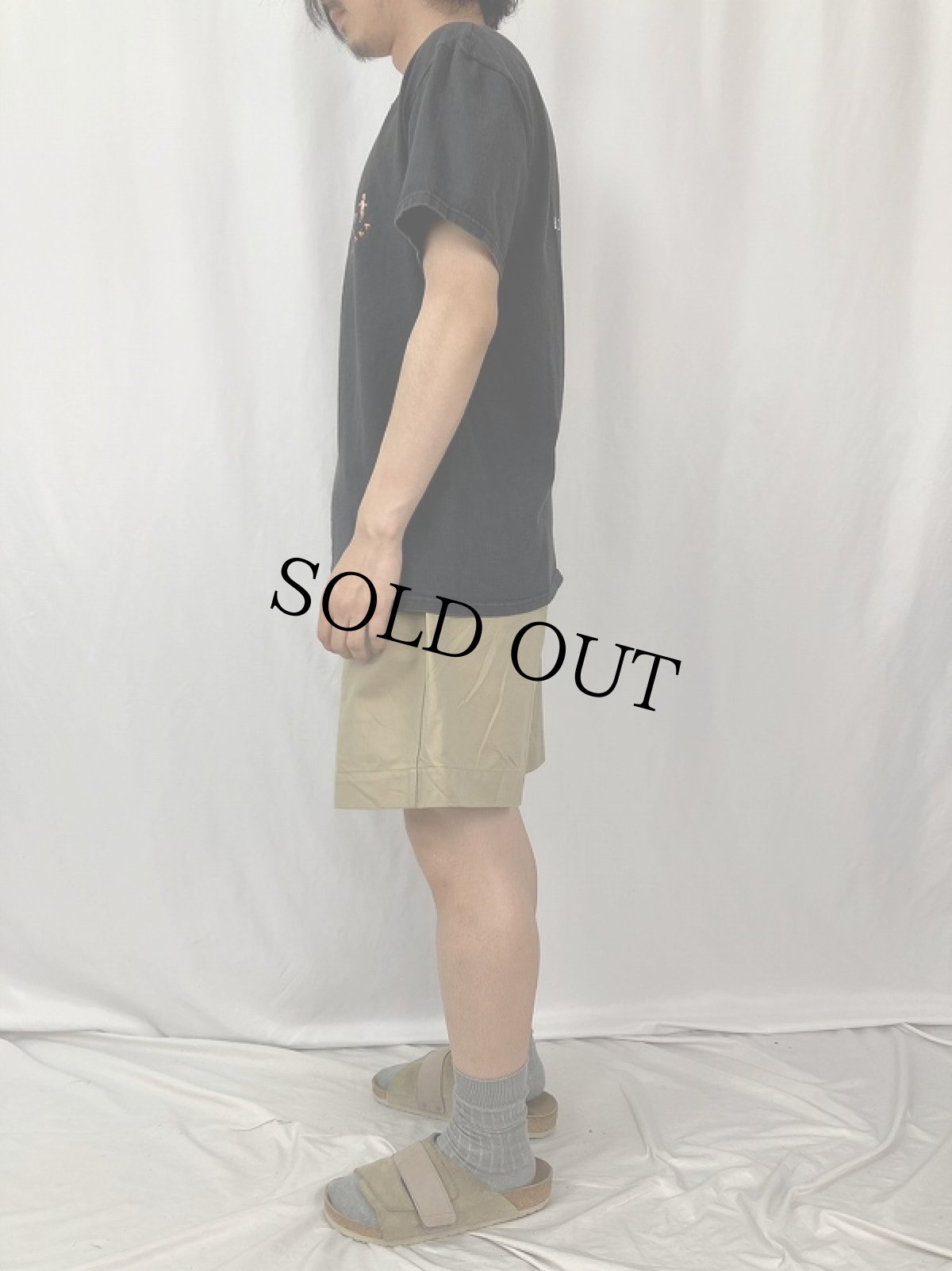 画像3: 90's〜 OOGACHAKA USA製 キャラクタープリントTシャツ L (3)