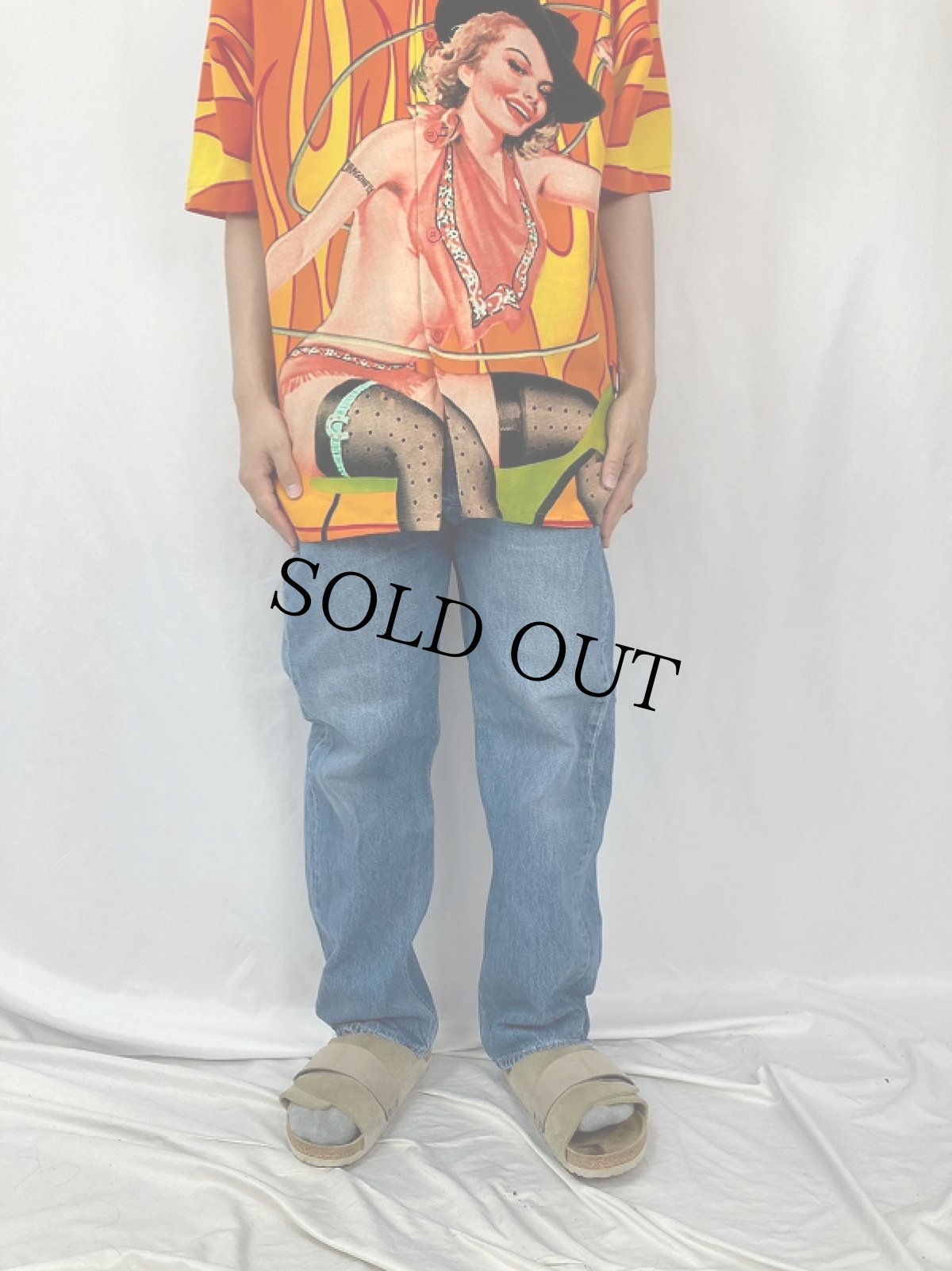 画像2: 90's Levi's 501 USA製 デニムパンツ W39 (2)