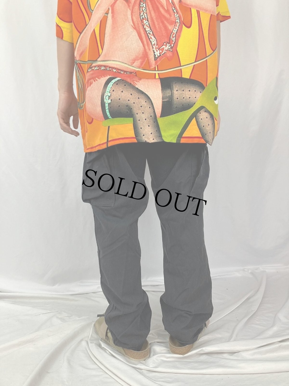 画像4: 90's PROPPER BDUカーゴパンツ MEDIUM-REGULAR BLACK (4)