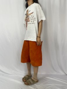 画像3: 【SALE】 90's Nate Owens イラストプリントTシャツ XL (3)