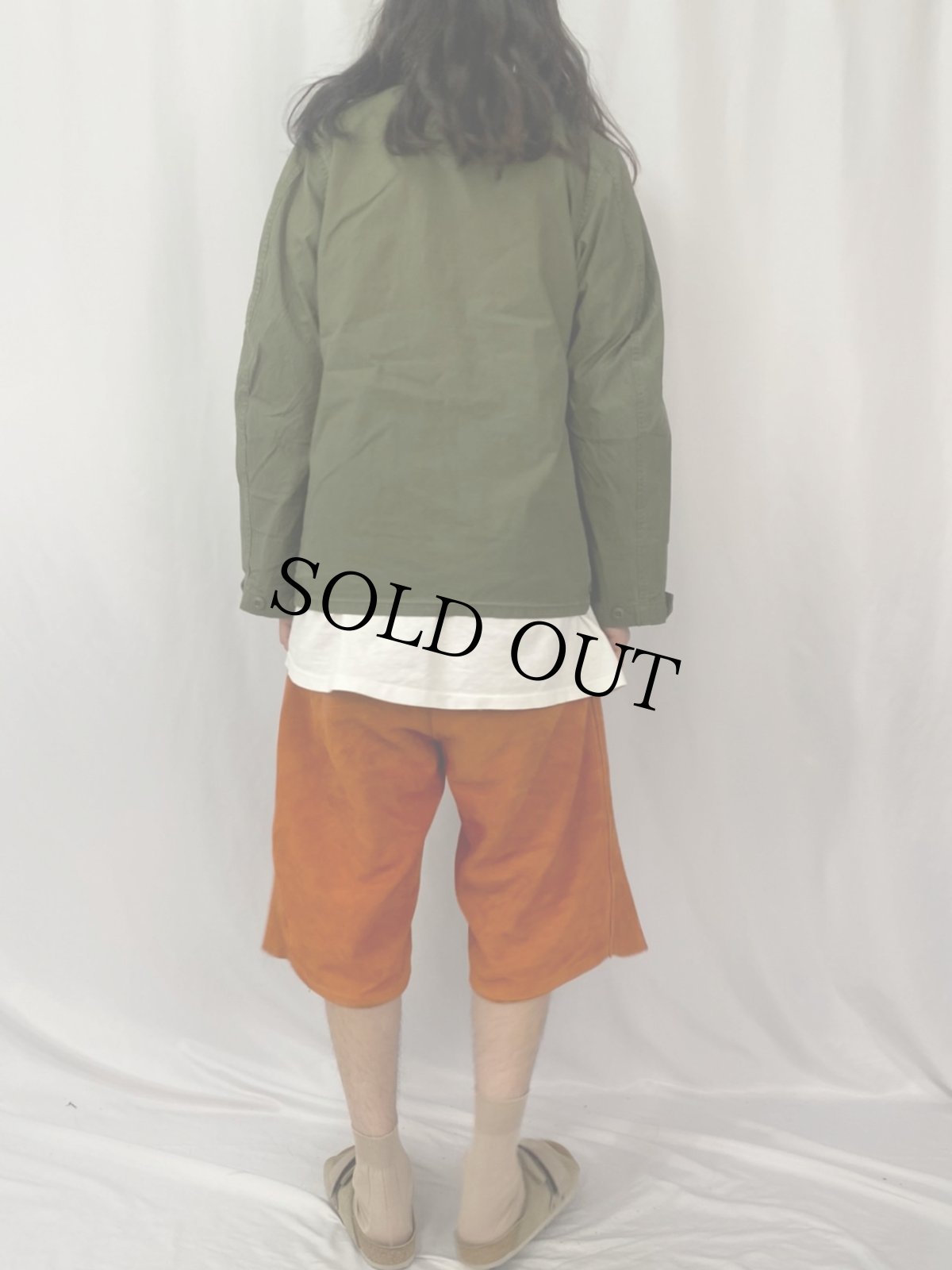 画像4: 70's U.S.ARMY ジャングルファティーグジャケット 3rd SMALL-REGULAR (4)