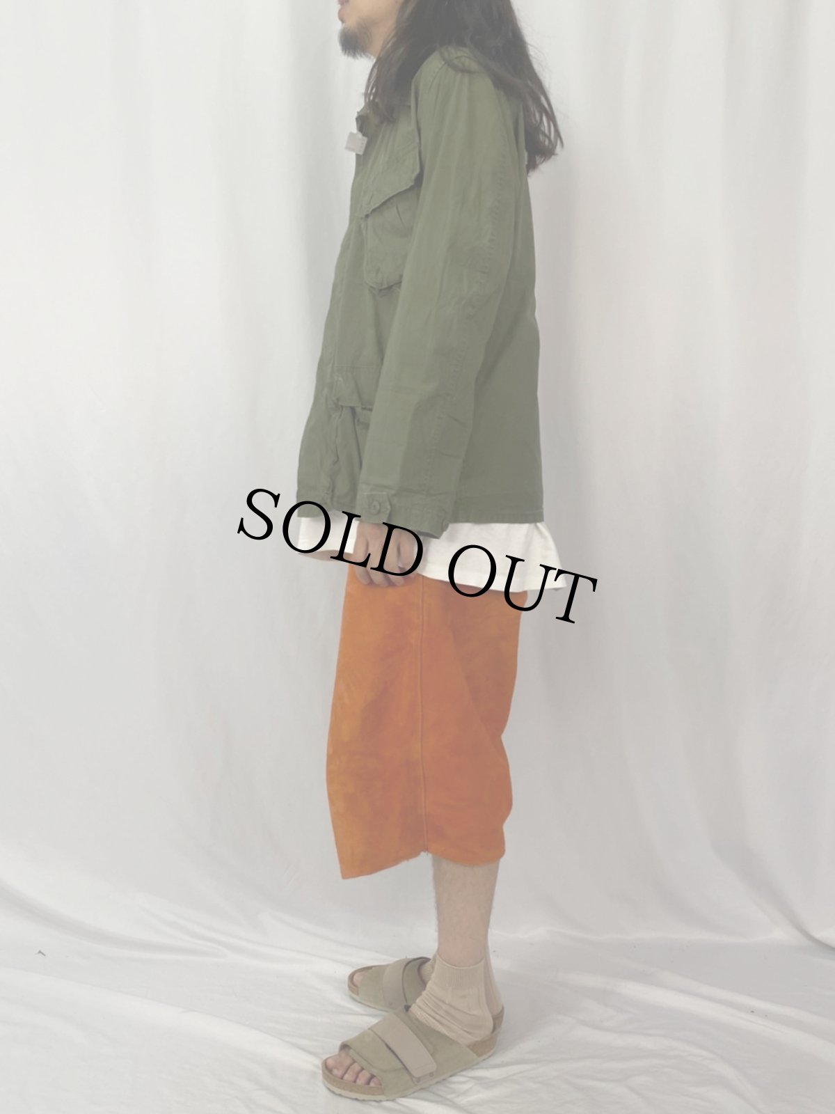 画像3: 70's U.S.ARMY ジャングルファティーグジャケット 3rd SMALL-REGULAR (3)