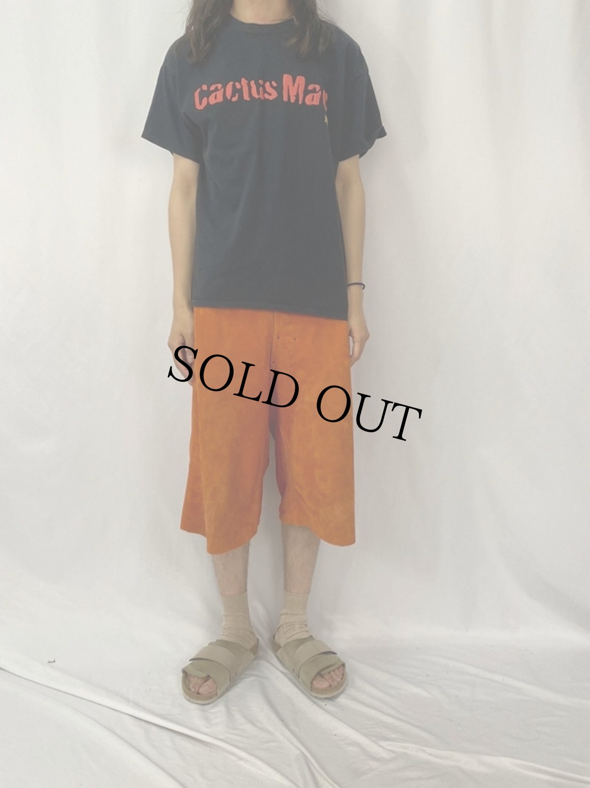 画像2: Cactus Jack Records × McDonald's 発泡プリント ヒップホップTシャツ M (2)