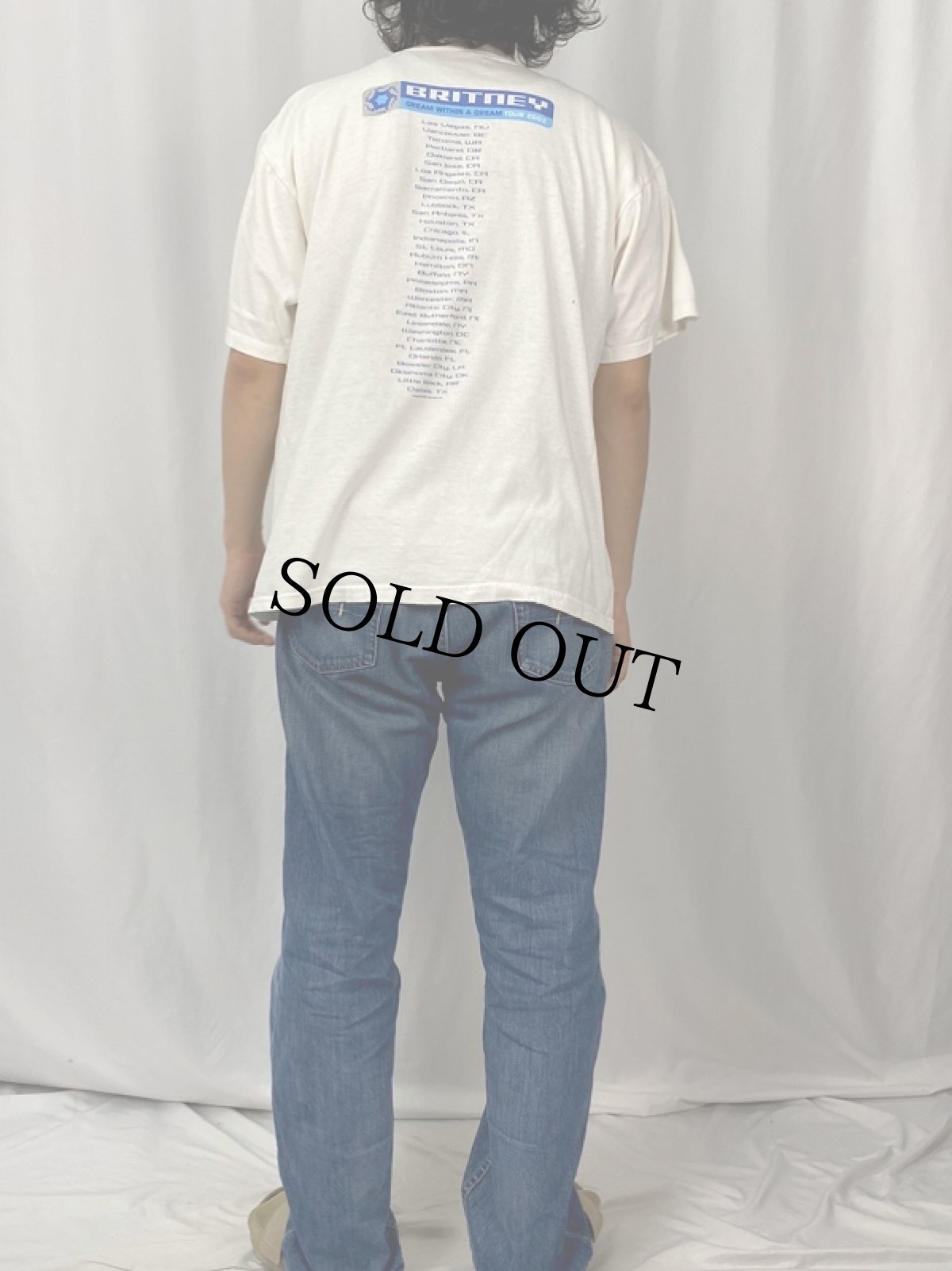 画像4: 2002 BRITNEY SPEARS ツアーTシャツ (4)
