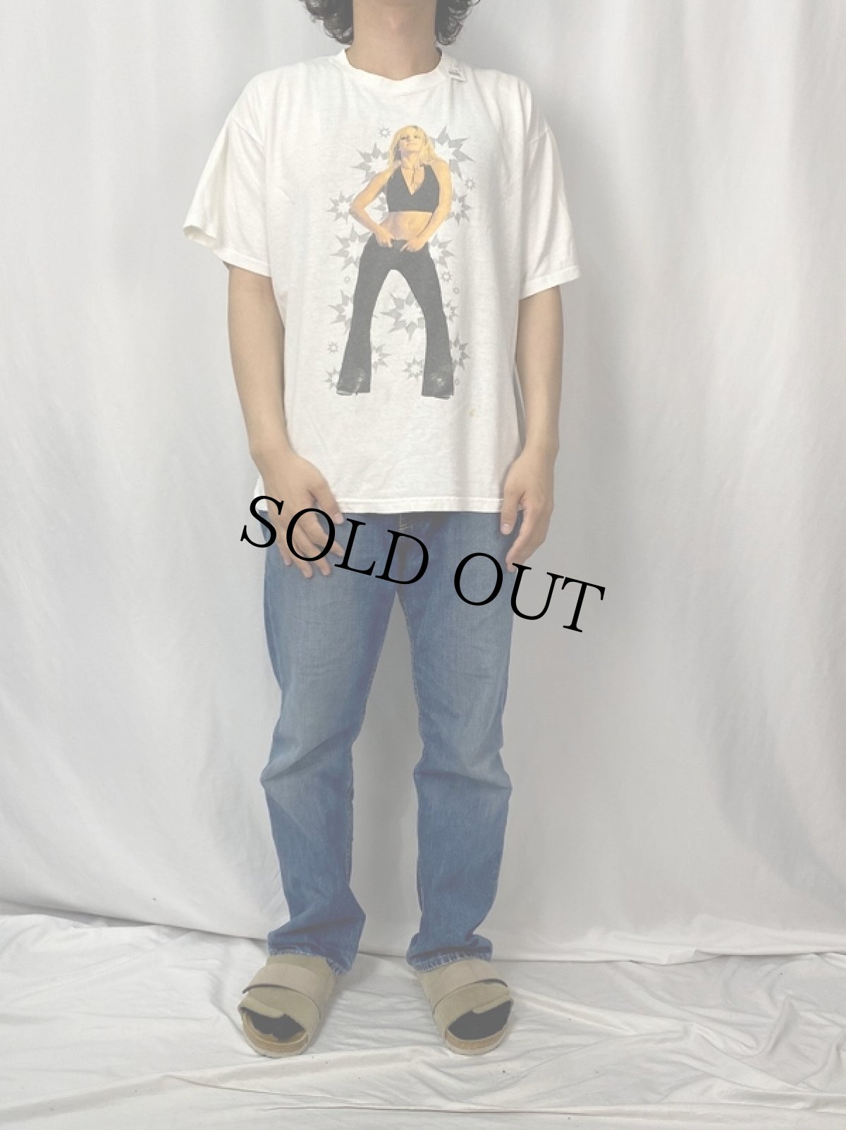 画像2: 2002 BRITNEY SPEARS ツアーTシャツ (2)