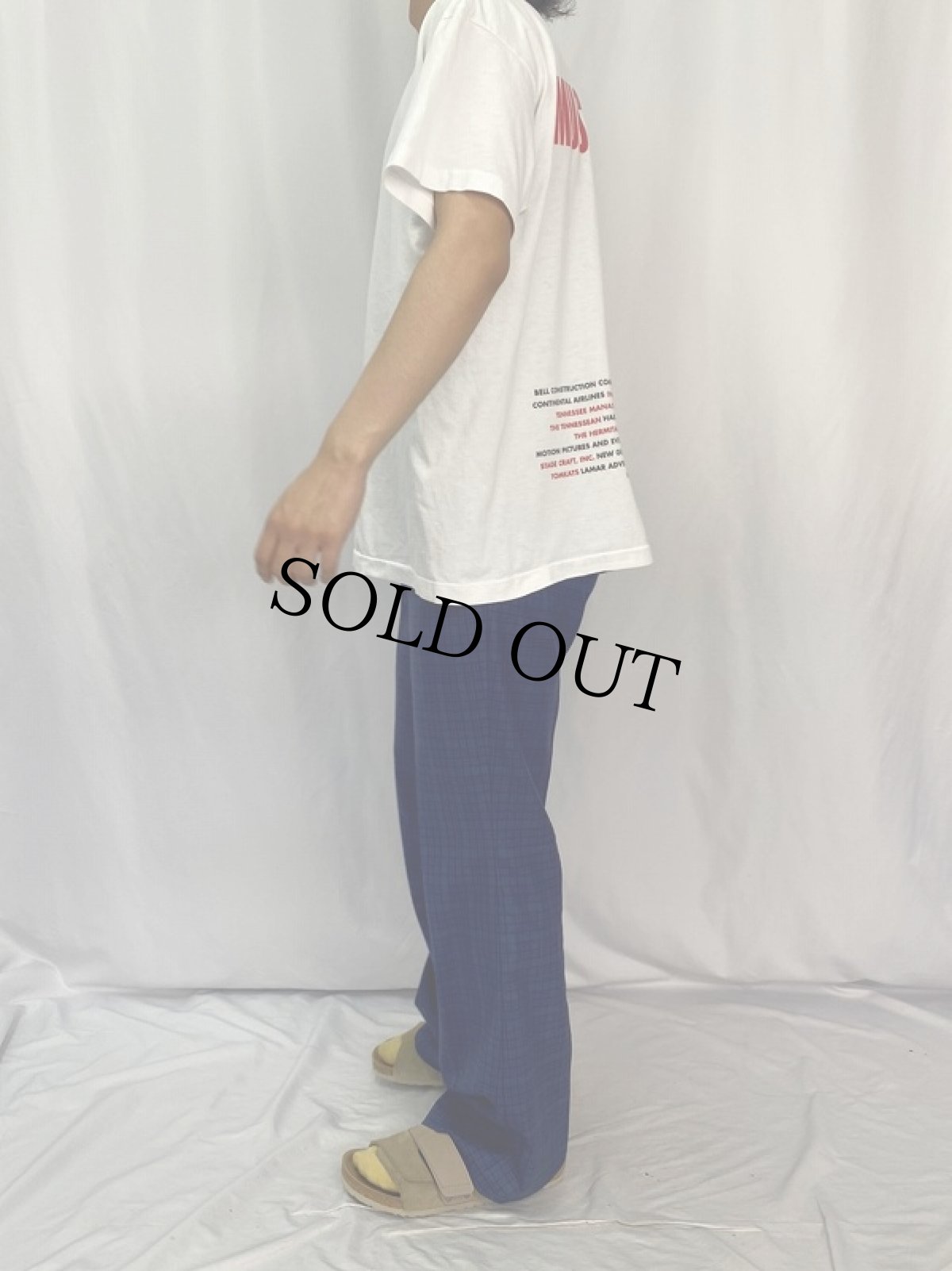 画像3: 90's "MUSICITY CARES" イラストプリントＴシャツ XL (3)