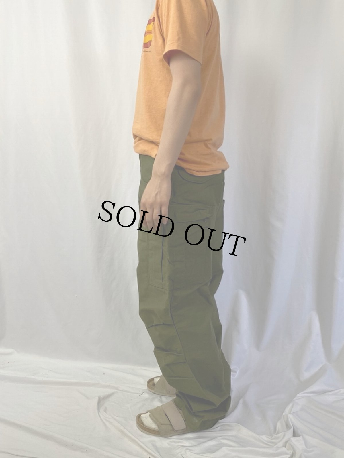 画像3: 60's U.S.ARMY M-65 フィールドパンツ DEADSTOCK SMALL-LONG (3)