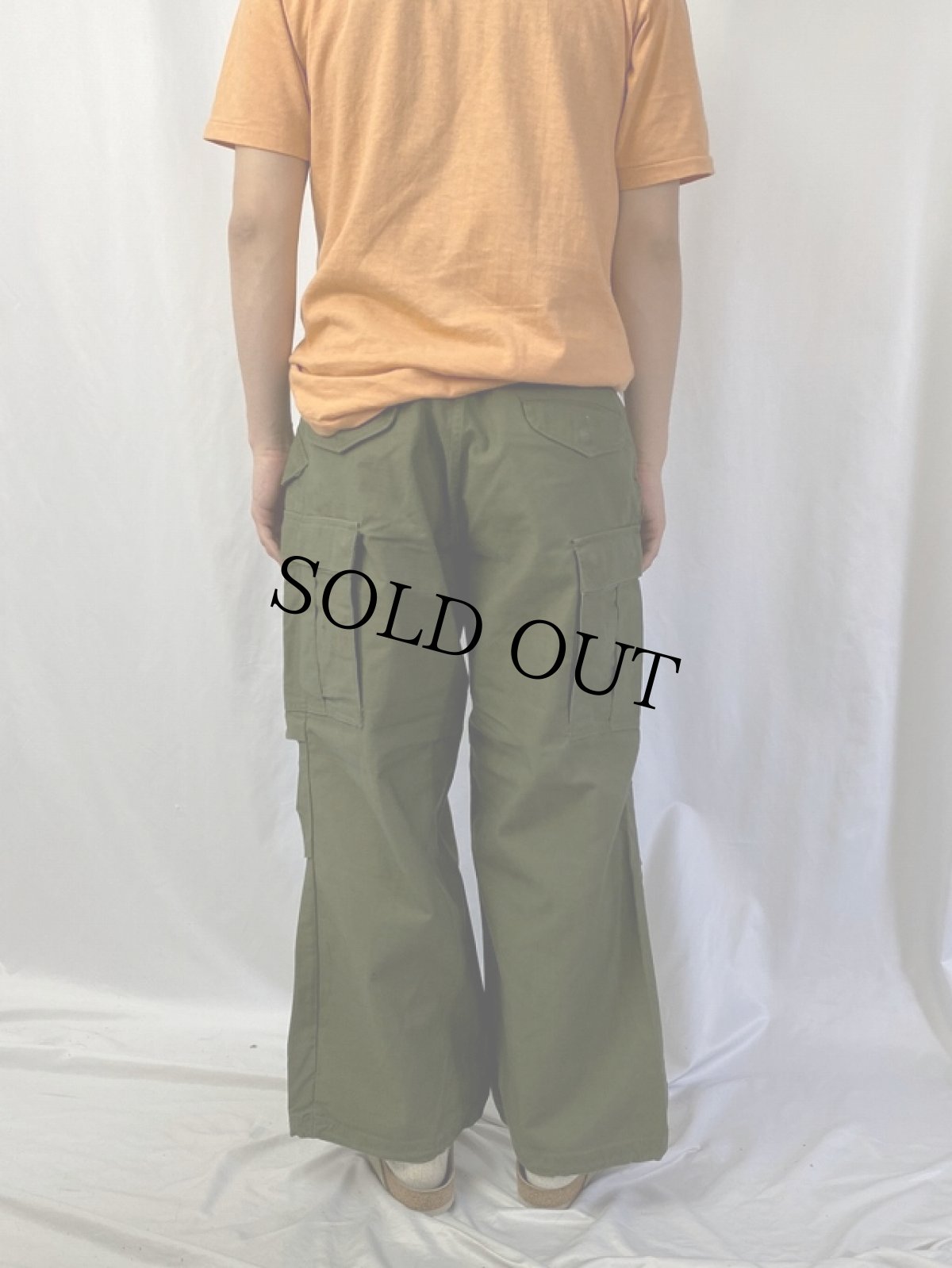 画像4: 60's U.S.ARMY M-65 フィールドパンツ DEADSTOCK SMALL-SHORT (4)