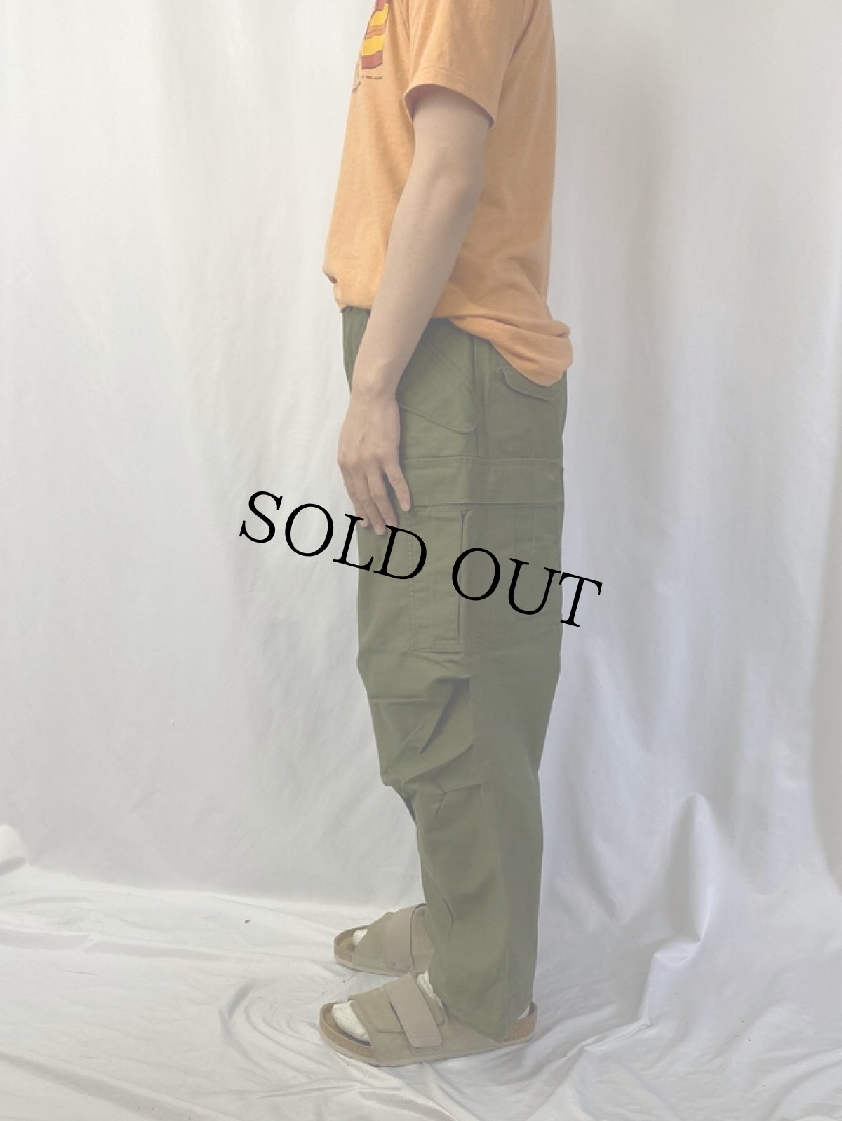 画像3: 60's U.S.ARMY M-65 フィールドパンツ DEADSTOCK SMALL-SHORT (3)