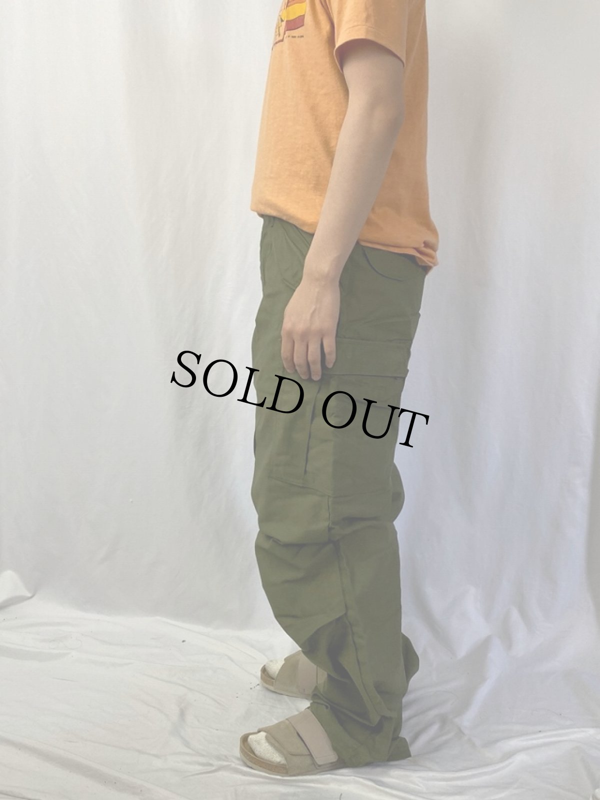画像3: 60's U.S.ARMY M-65 フィールドパンツ DEADSTOCK SMALL-LONG (3)