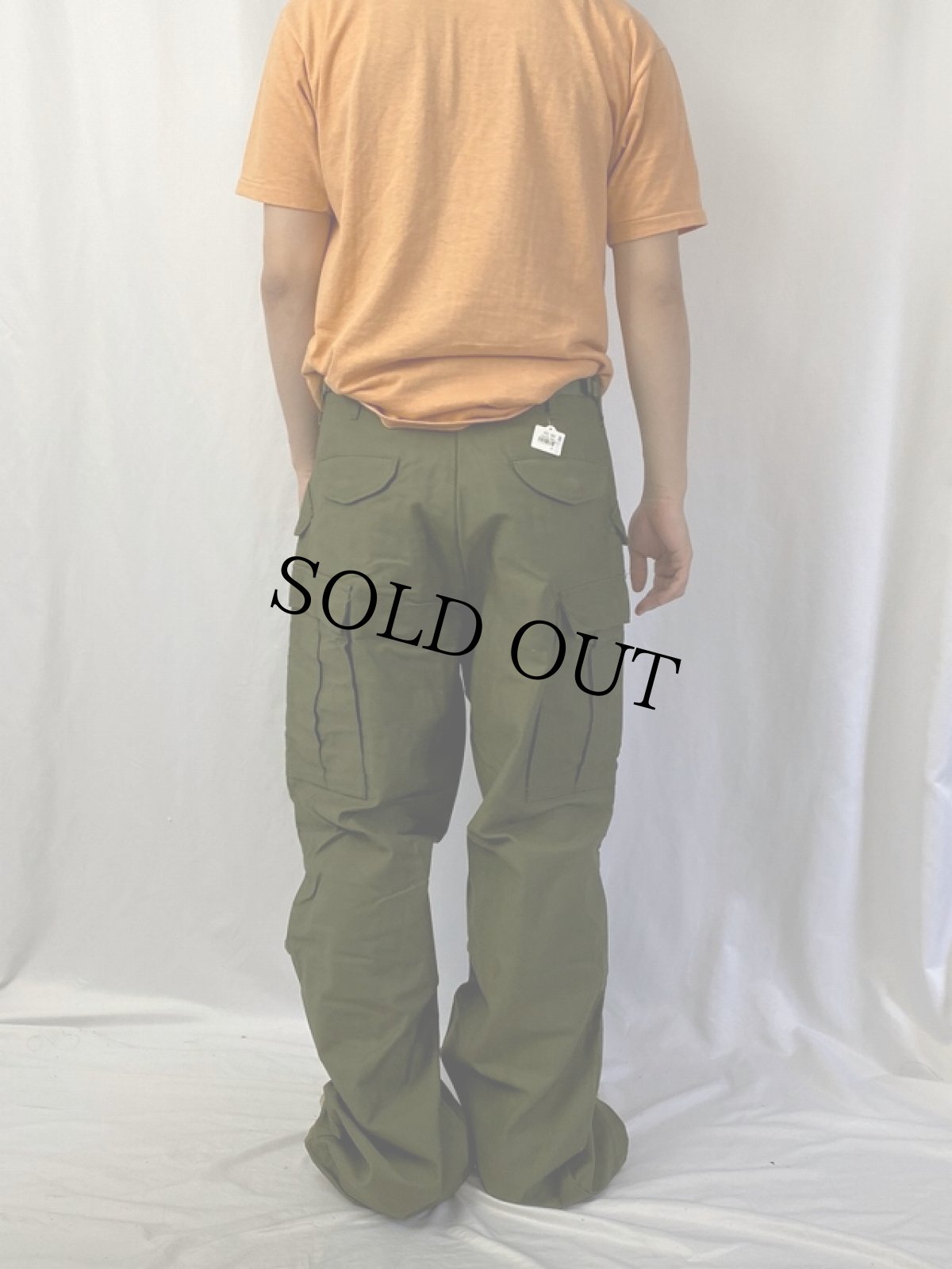 画像4: 60's U.S.ARMY M-65 フィールドパンツ DEADSTOCK SMALL-LONG (4)